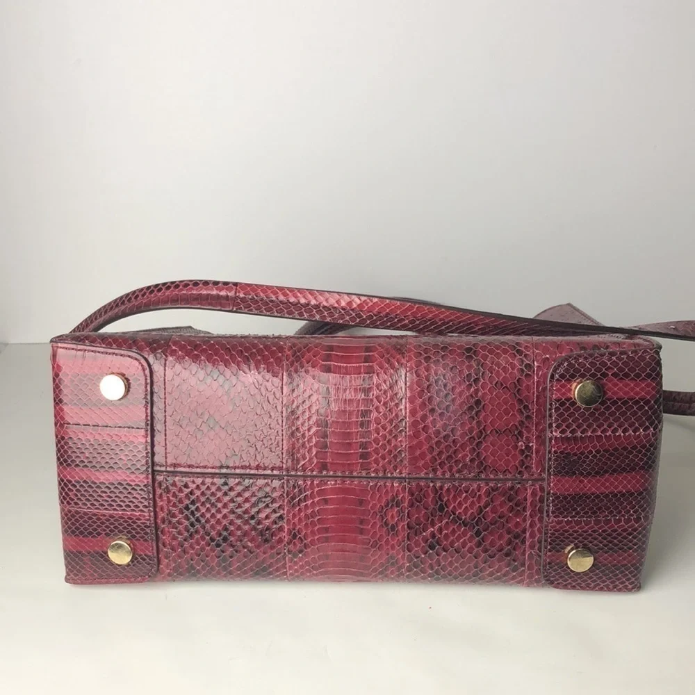 Michael Kors Mercer Large Snake Satchel